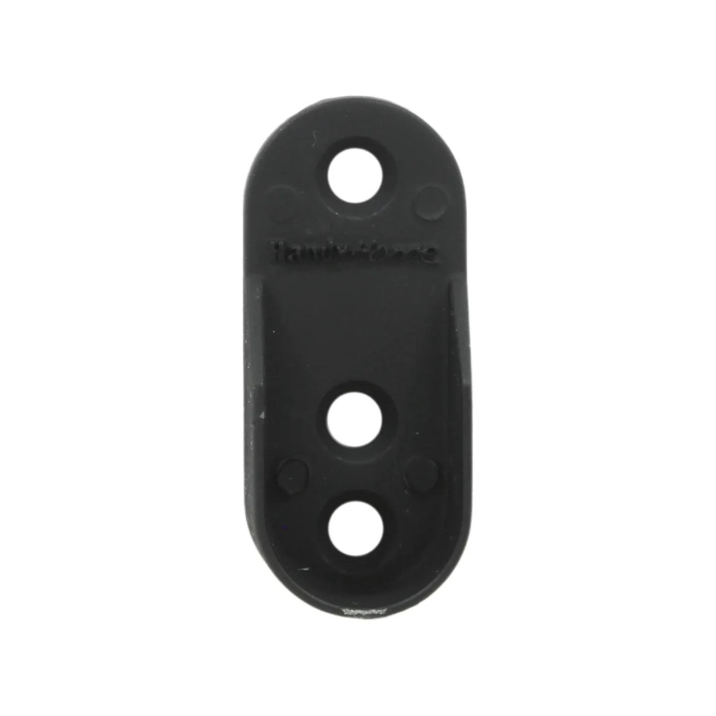 Información Técnica., Fabricado de Zamac y acero., Acabado: Negro., Incluye 2 tornillos., Para una correcta instalación utiliza todos los accesorios., Ideal para clóset, guardarropas y probadores., Para tubo ovalado.