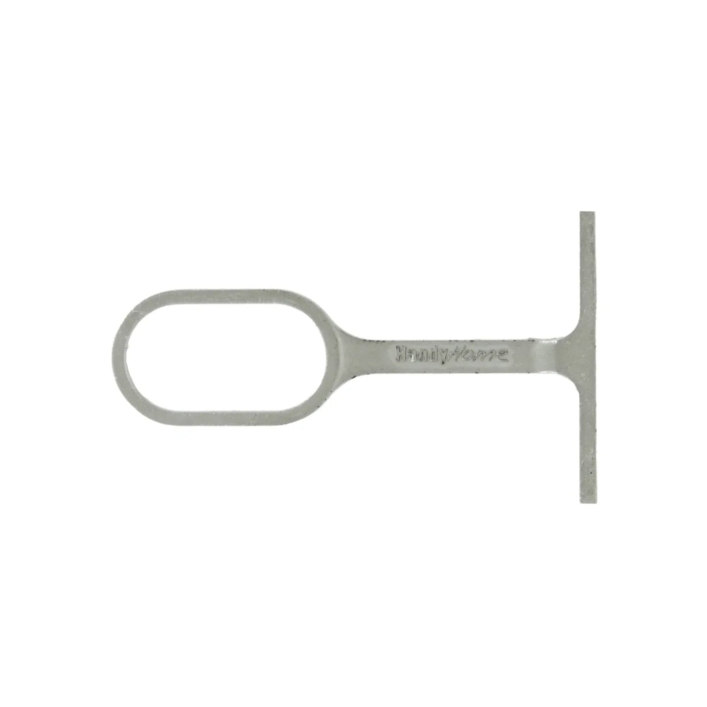 Soporte para tubo ovalado níquel Handy Home 14329