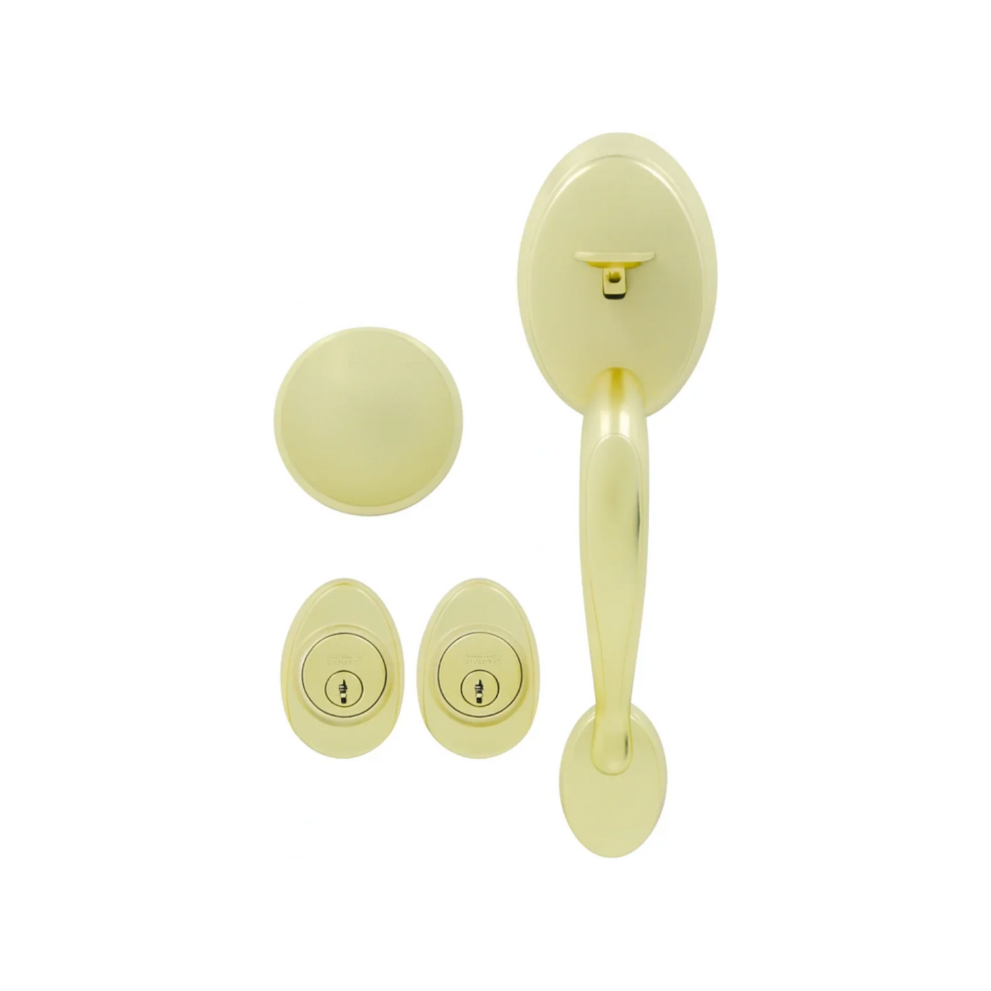 Cerradura/Chapa entrada principal latón brillate tauro Serie-A Dexter 67422