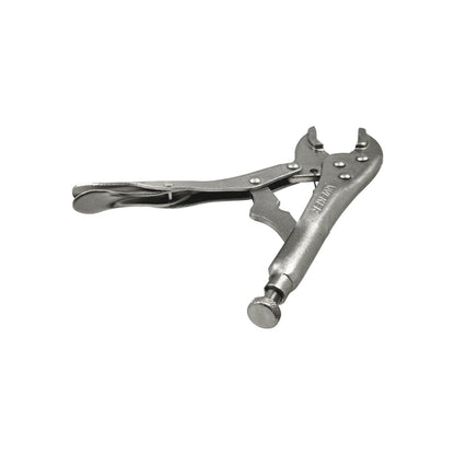 Pinza de presión 7" curva Veker 12281