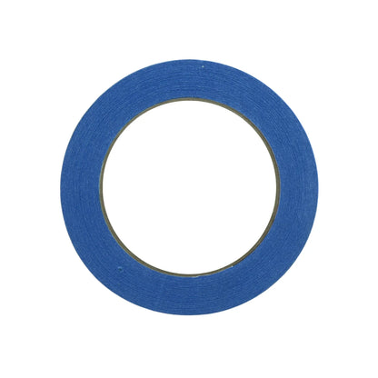 Cinta diseñada para resistir la exposición a la luz solar durante 14 días.,Se adhiere fácilmente a las superficies y permanece intacto hasta a remoción.,Ideal para superficies, incluyendo paredes pintadas, madera, vidrio y metal.,Para interiores y exteriores.,nMasking de 1"x50 metros. 