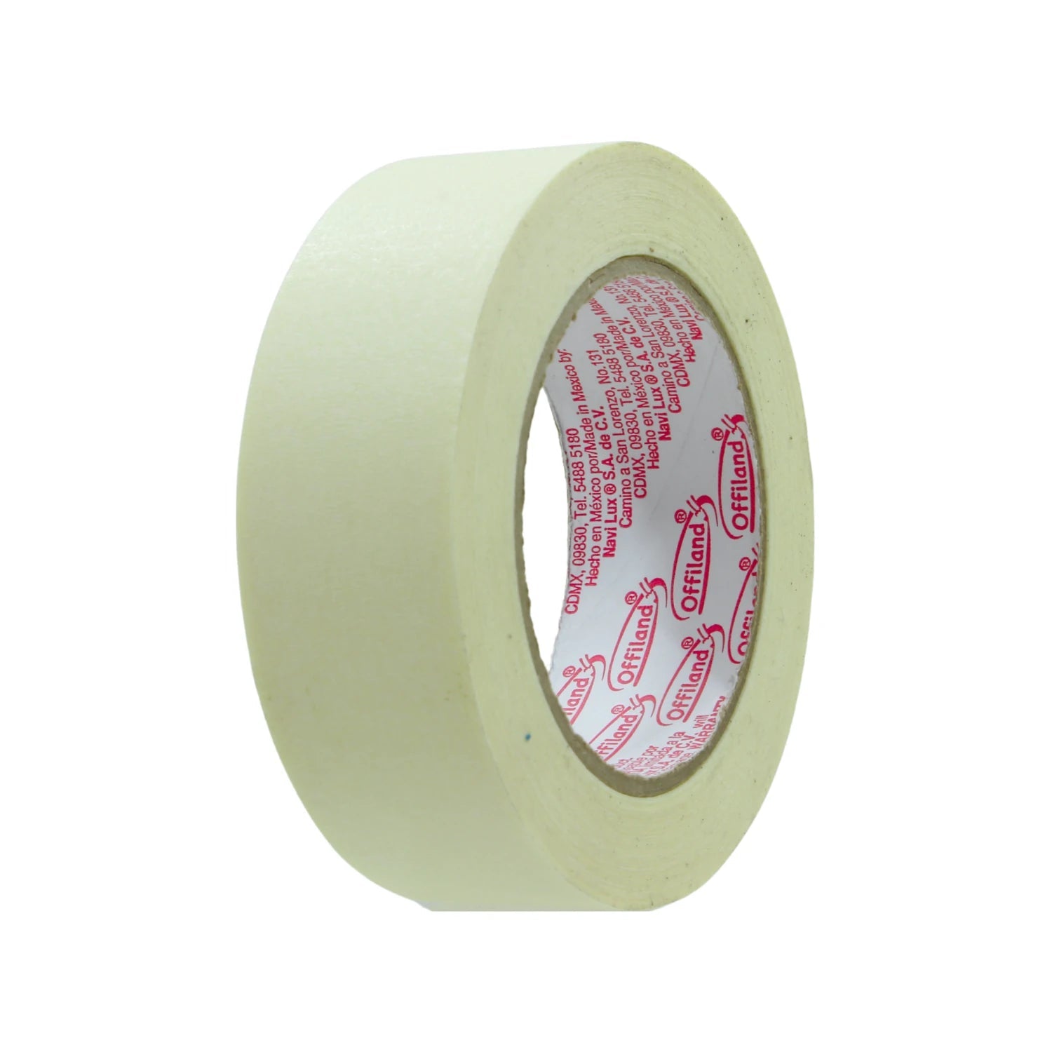 Cinta masking tape Offiland beige para pintura y uso general 32mm x 50m