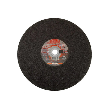 Disco de corte Austromex 744 Plus para metal, 14 pulgadas (350mm), gris, para sierra tronzadora.