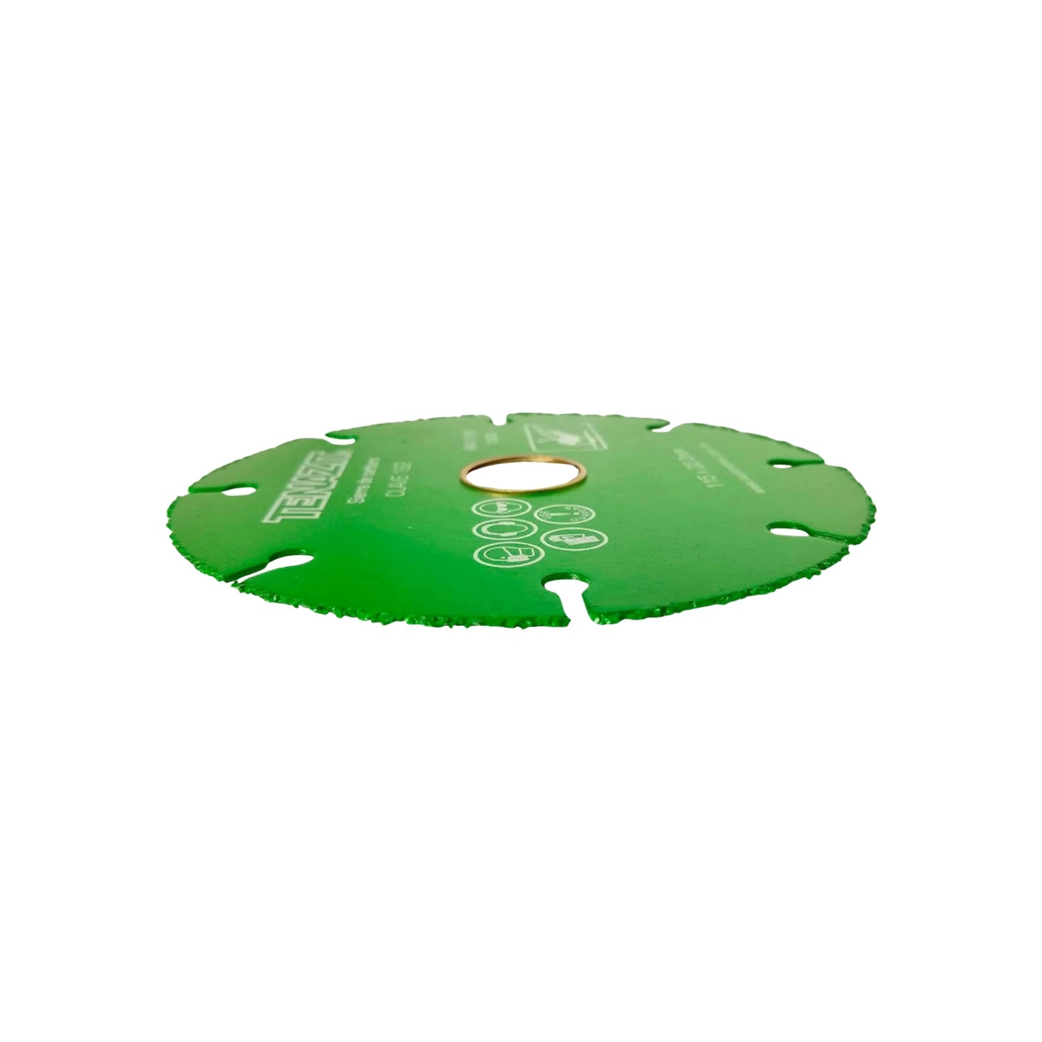 Disco de sierra de carburo Tenazit verde para madera 4 1/2 pulgadas