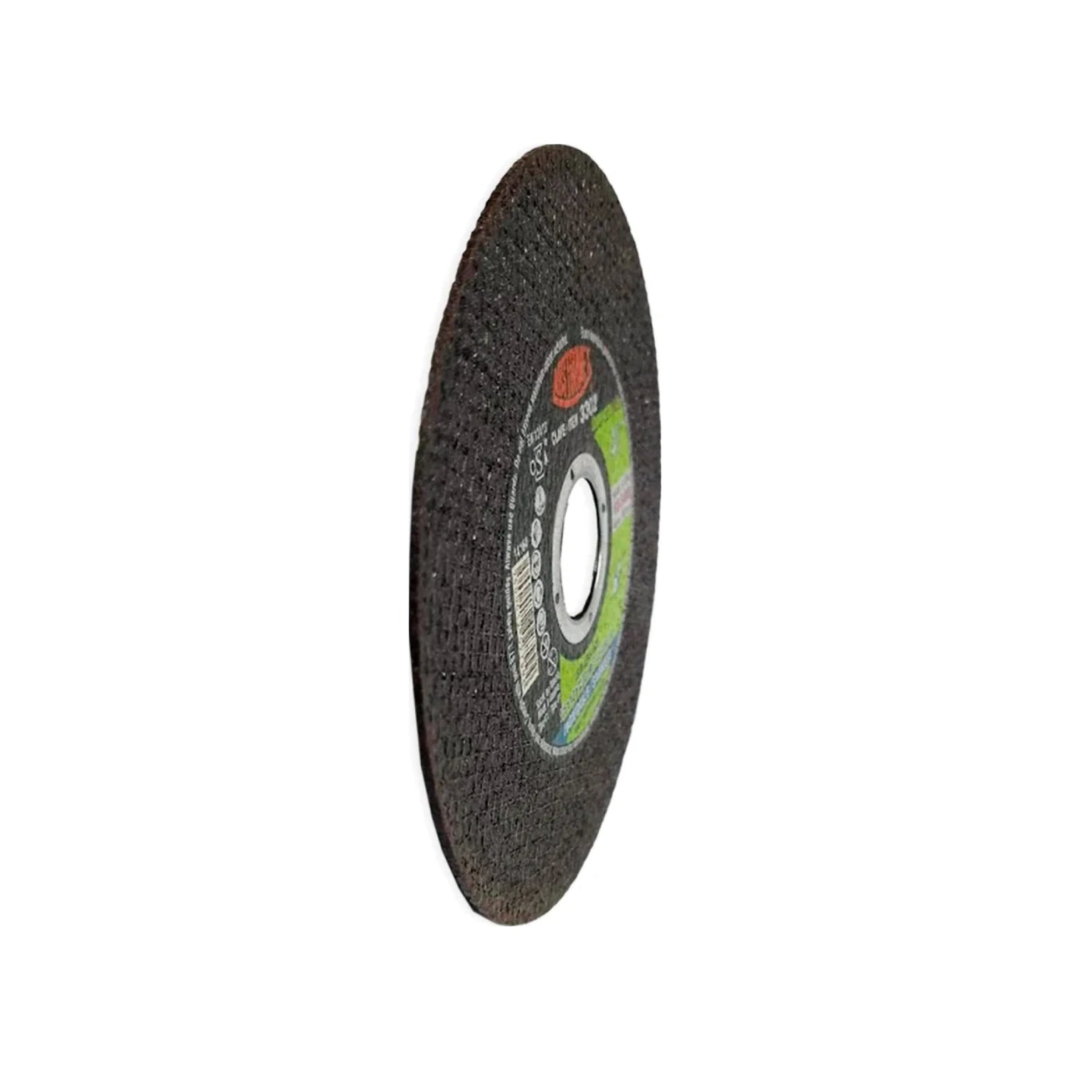 Disco de corte abrasivo Austromex 3302 para acero inoxidable 4 1/2 pulgadas, color negro, para amoladora
