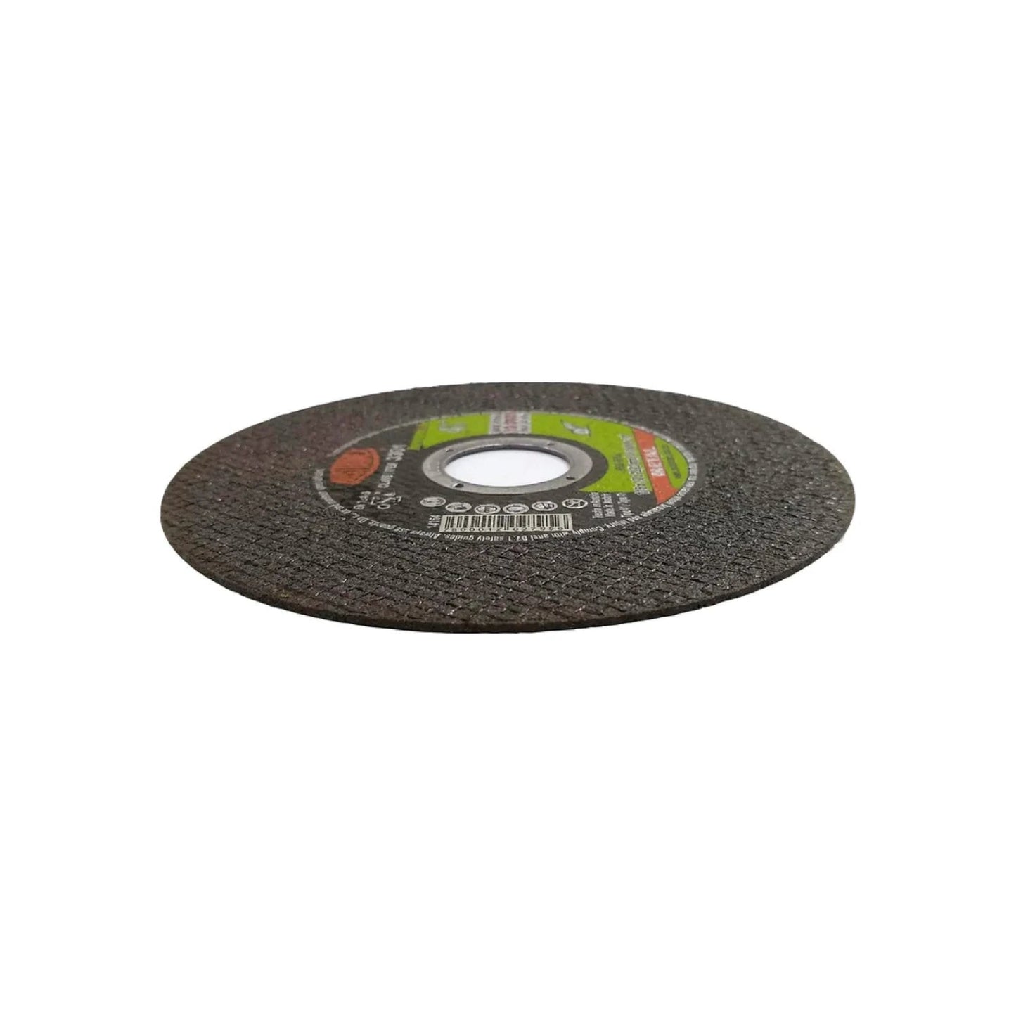 Disco abrasivo de corte para metal 4 1/2 pulgadas gris oscuro para amoladora