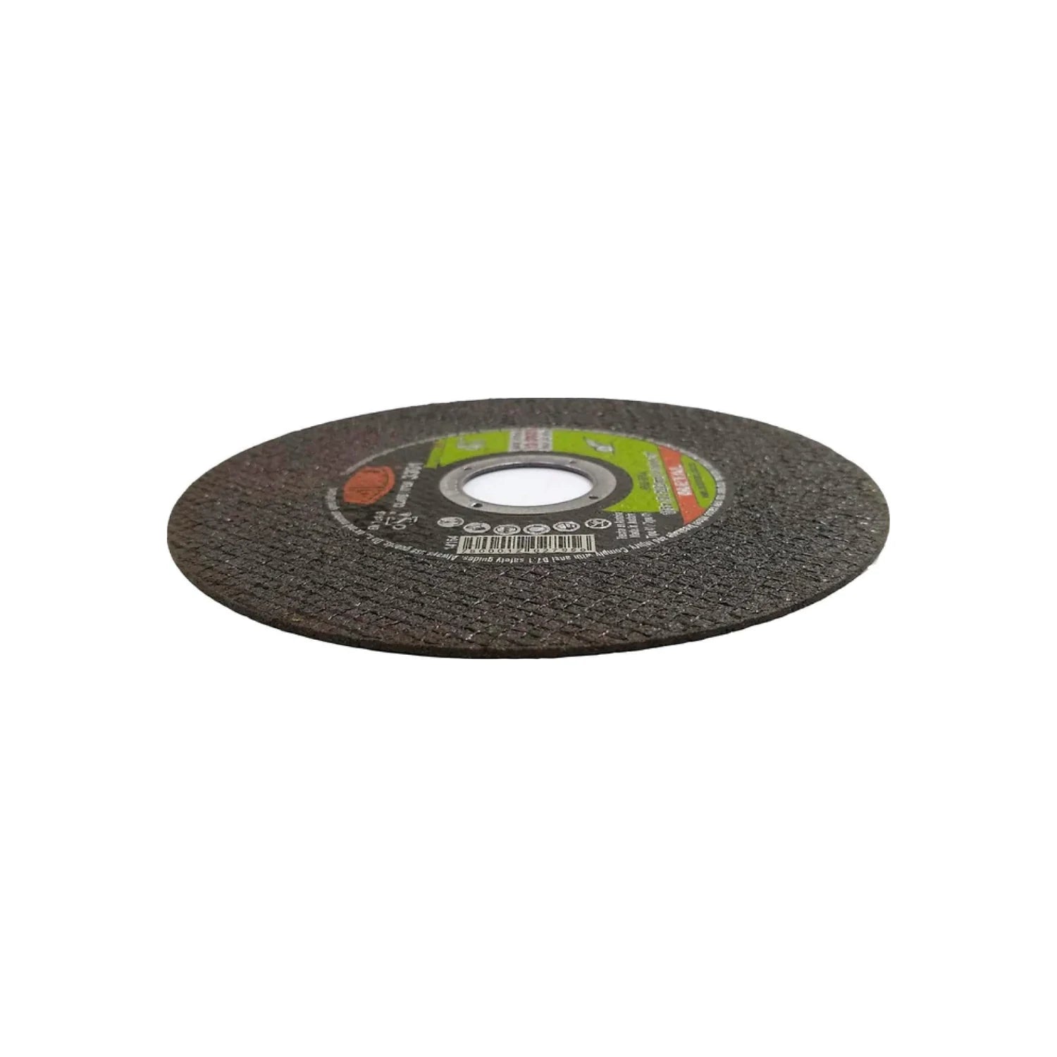 Disco abrasivo de corte para metal 4 1/2 pulgadas gris oscuro para amoladora