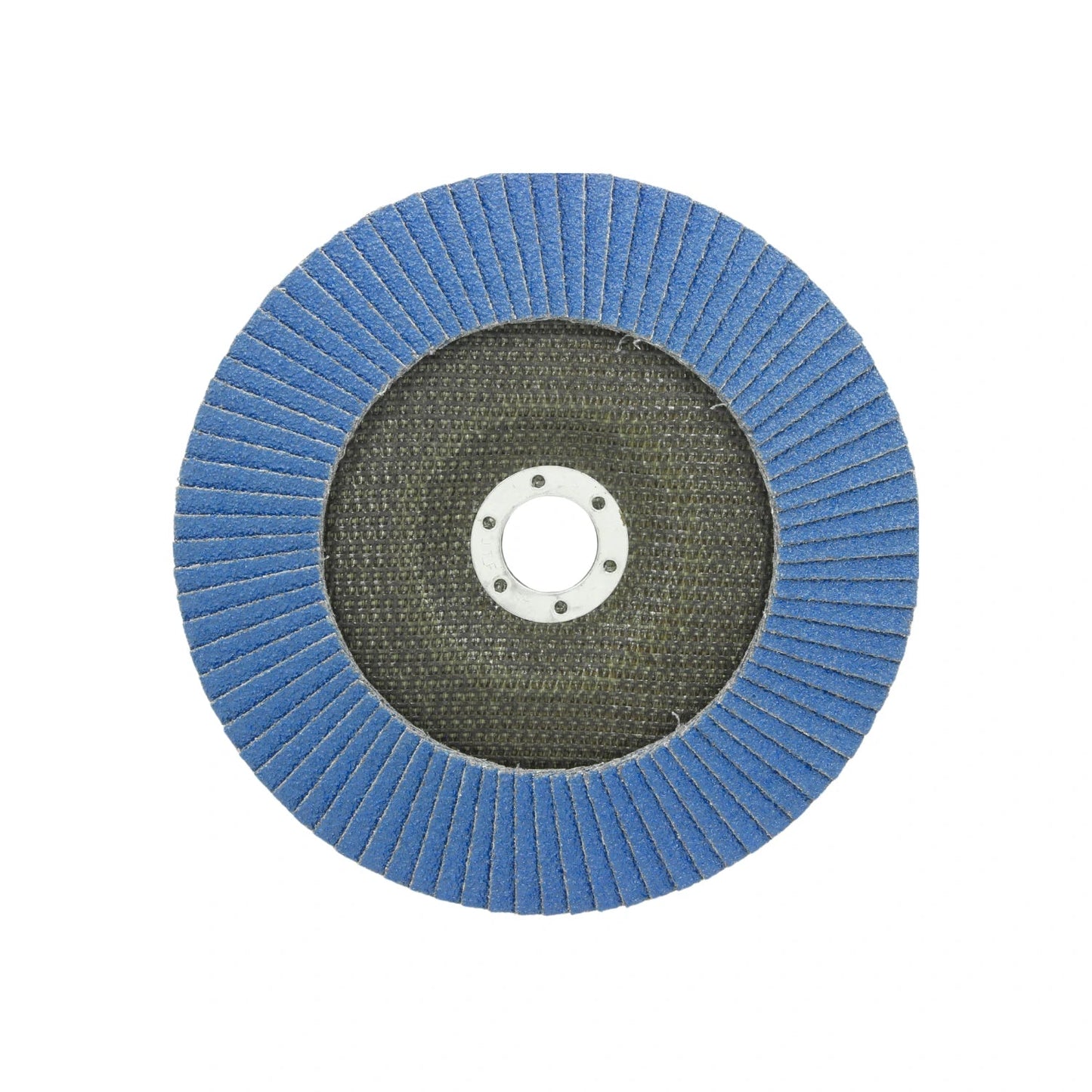 Disco laminado azul de 7 pulgadas grano 40 para amoladora, ideal para desbaste y lijado de metales y superficies