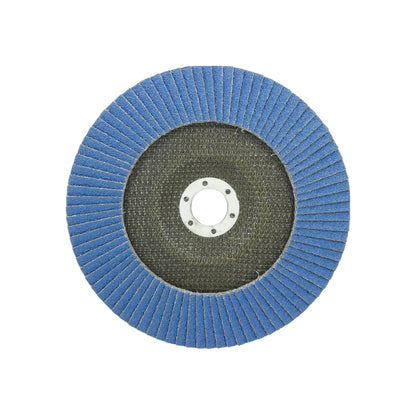 Disco laminado azul de 7 pulgadas grano 40 para amoladora, ideal para desbaste y lijado de metales y superficies