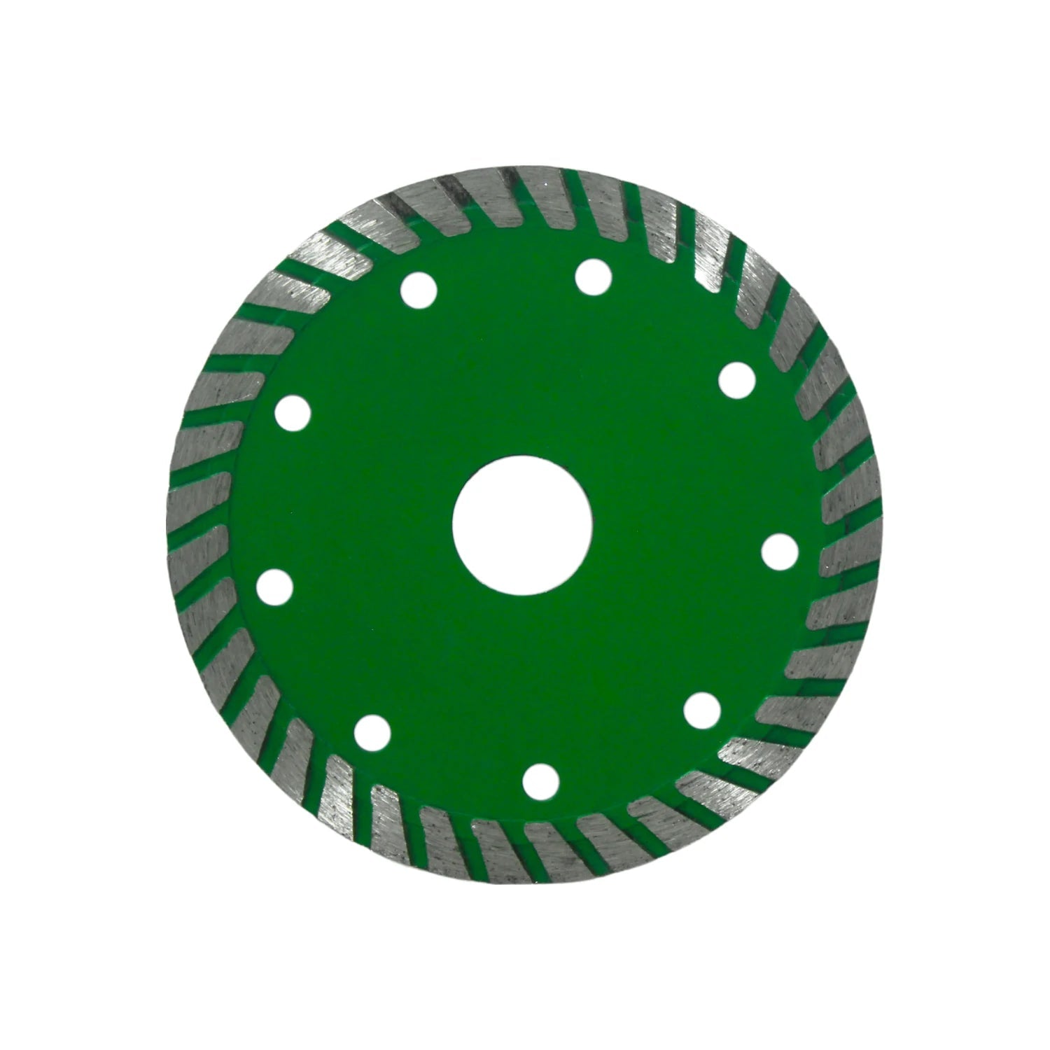 Disco diamantado turbo verde para corte rápido de granito, mármol y azulejos