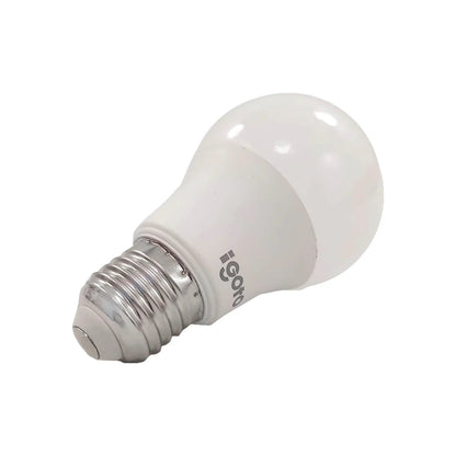 Foco LED Igoto blanco 9W con base E27 luz fría