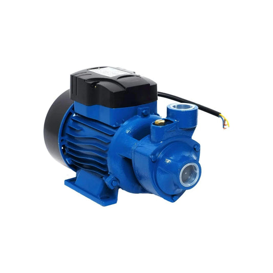 Bomba periférica.,Potencia 1 HP,Caudal máximo: 48 litros por minuto.,Altura: 30 metros.,Succión: 1",Salida: 1",Embobinado con protección térmica.,Impulsor de bronce.,Aleación de metales que brinda un menor calentamiento.