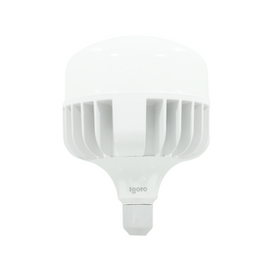 Lámpara de 70 W,Equivalente a 125 W,Luz fría 65000 K,Multivoltaje 100-277 V,Flujo luminoso 6300 lm,Frecuencia: 60 Hz,Hasta 30 000 horas de vida.,Omnidireccional.,Corriente: 930 A,Base E27