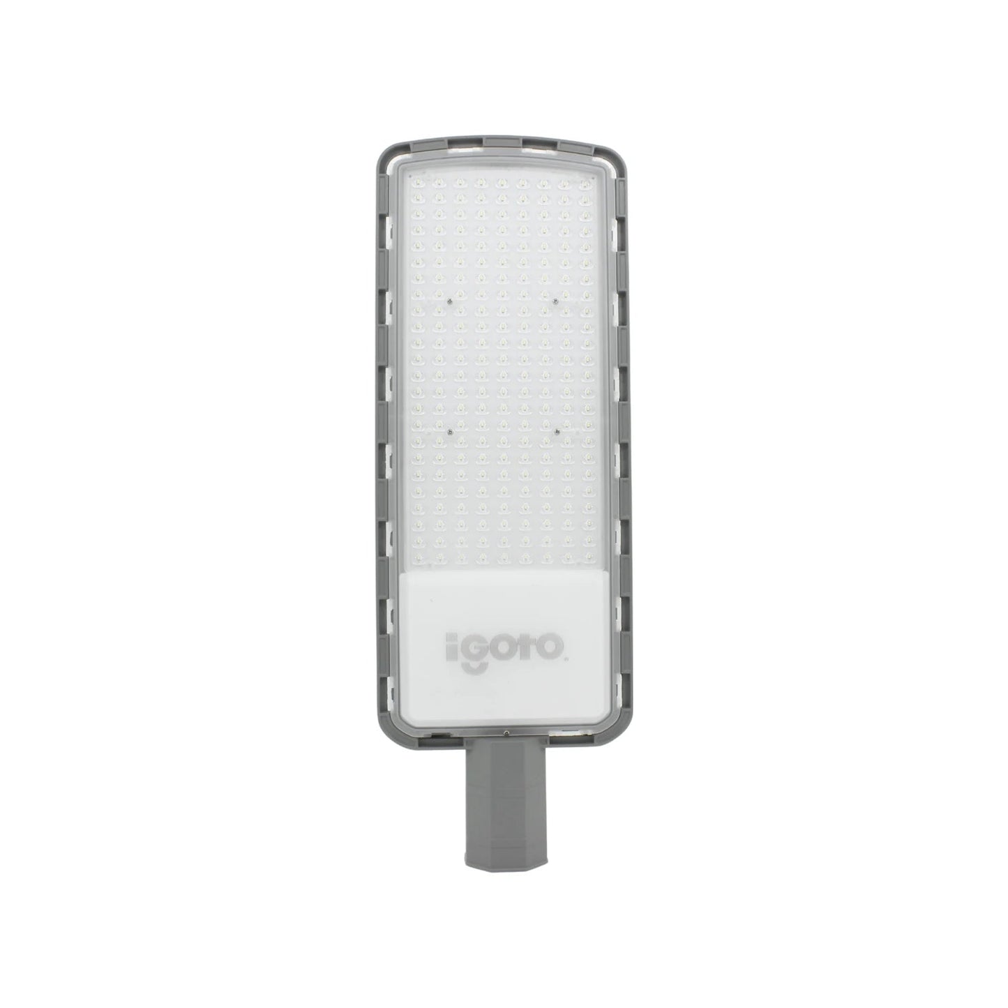 Reflector LED exterior Igoto 200W gris con fotocelda. Lámpara de alumbrado público para exteriores.