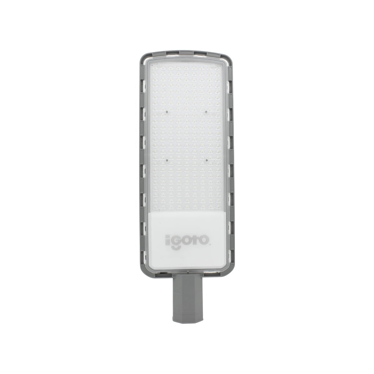 Reflector LED exterior Igoto 200W gris con fotocelda. Lámpara de alumbrado público para exteriores.