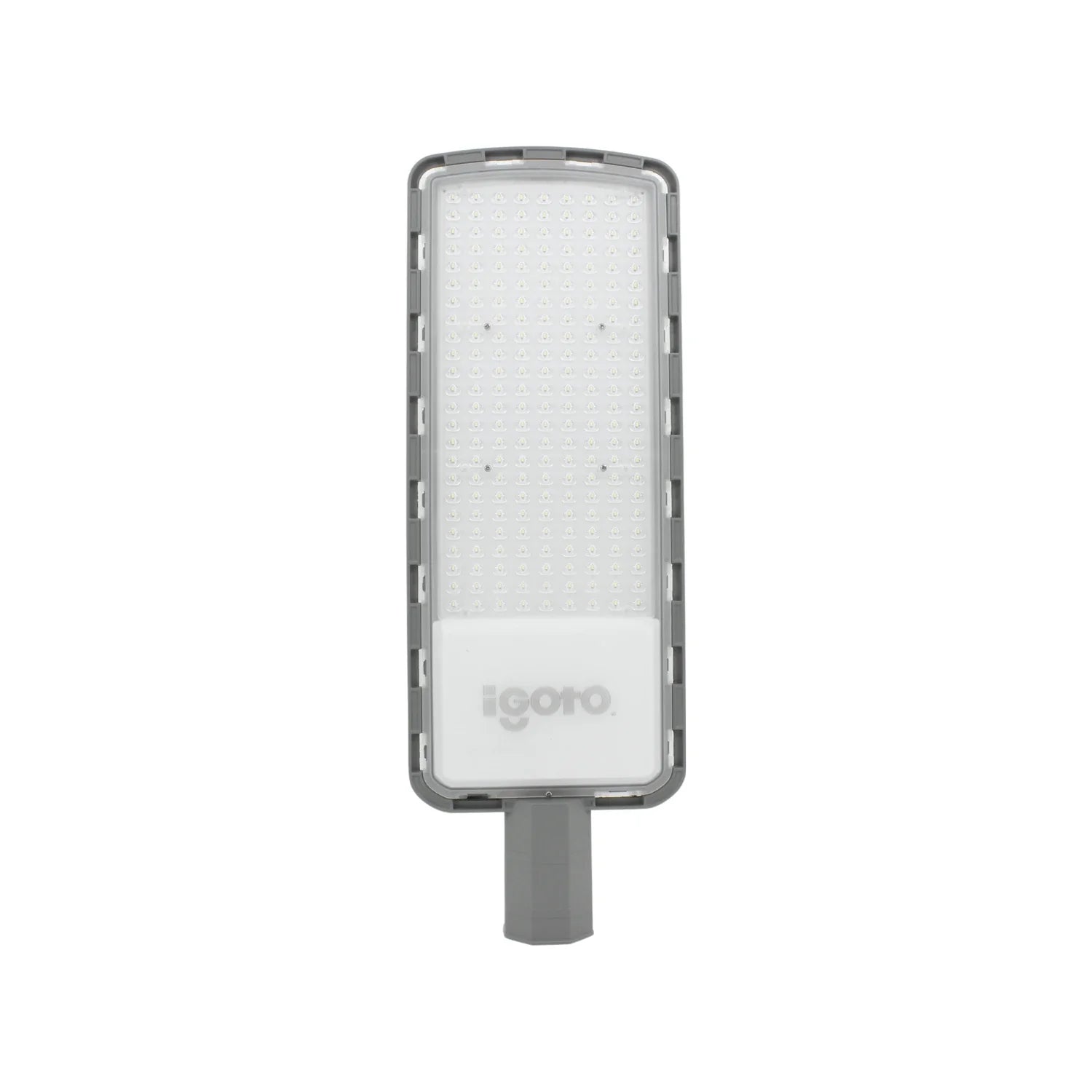 Luminaria LED para iluminación vial y exterior., Diseño moderno y robusto., Base de aluminio., Compartimento independiente para el conjunto óptico y eléctrico., Con fotocelda., Cubierta de policarbonato., 6,500 K\n\nMultivoltaje., 20,000 Lumens., IP65\n\n60 HZ\n\nVida útil de 40,000 horas., Consumo de energía en operación: 200 Wh