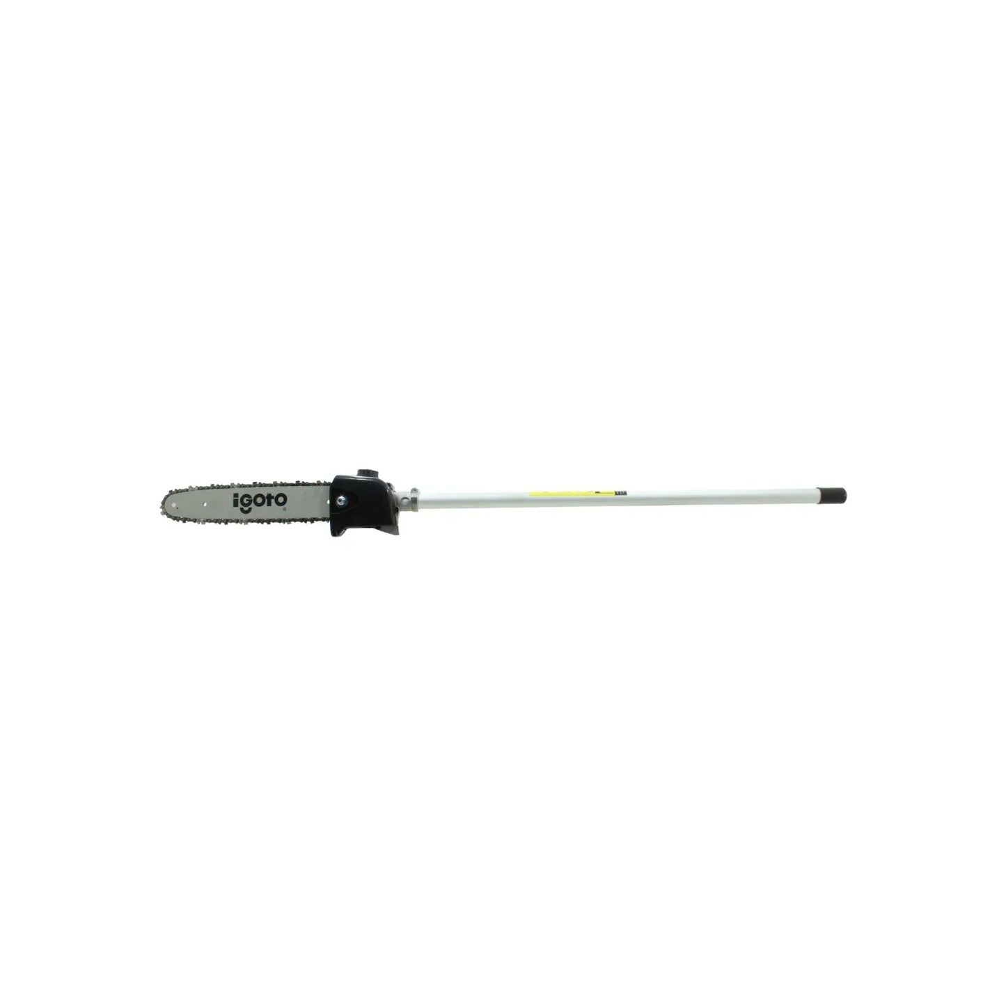 Podadora de altura Igoto para desbrozadora multiusos, motosierra de pértiga para podar ramas, color gris y negro