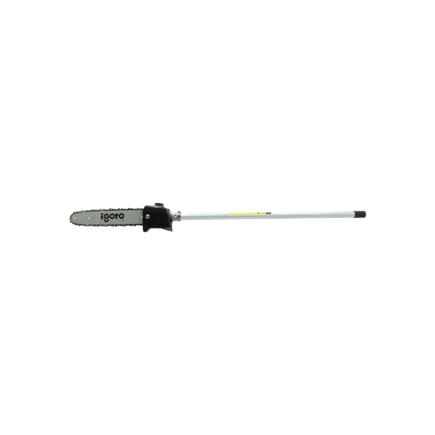 Podadora de altura Igoto para desbrozadora multiusos, motosierra de pértiga para podar ramas, color gris y negro
