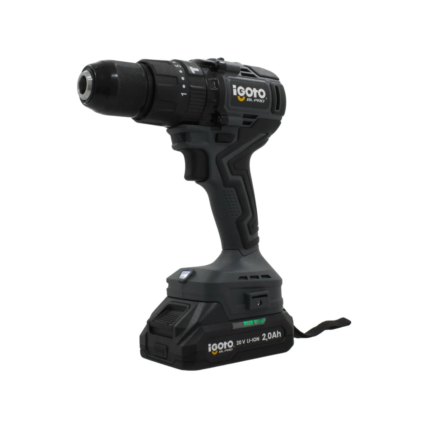 Atornillador inalámbrico Igoto 20 V 1/2" HI1001 BL PRO