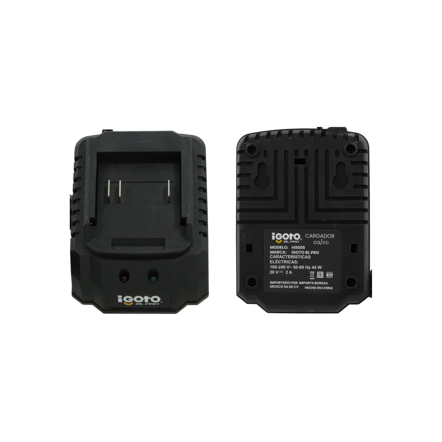 Cargador para batería 20 V Igoto HI1005 BL PRO
