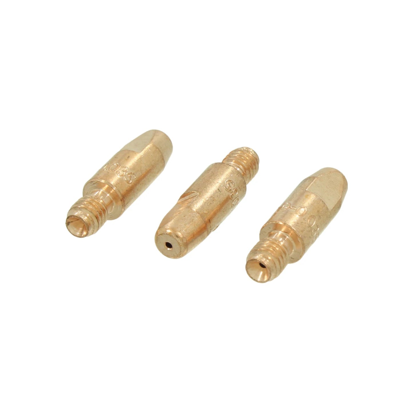 Puntas de contacto de latón 0.9 mm para antorcha de soldadura MIG/MAG, repuesto profesional