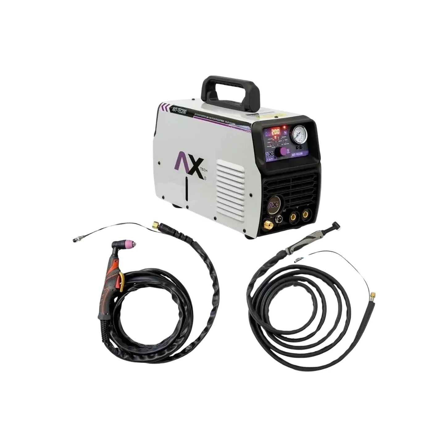 Soldadora/inversora 200 A TIG/electrodo/plasma Axtech TEC200