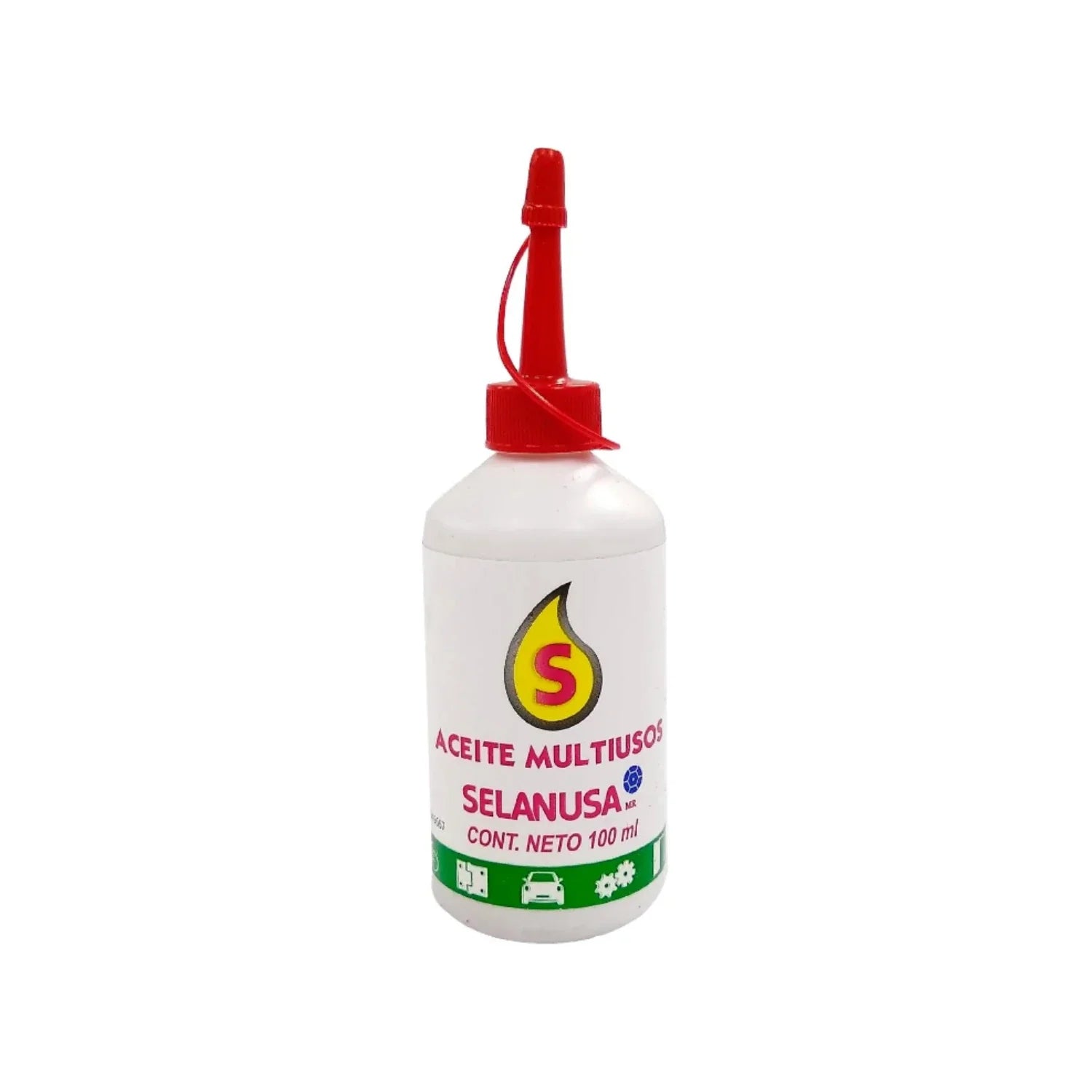 Aceite multiusos.,Contenido: 100 ml,Limpia, lubrica y protege.,Incoloro, inodoro y no mancha.,Ideal para maquinaria o aparatos electrónicos ya que no afecta su funcionamiento., Venta, solo en tienda física.