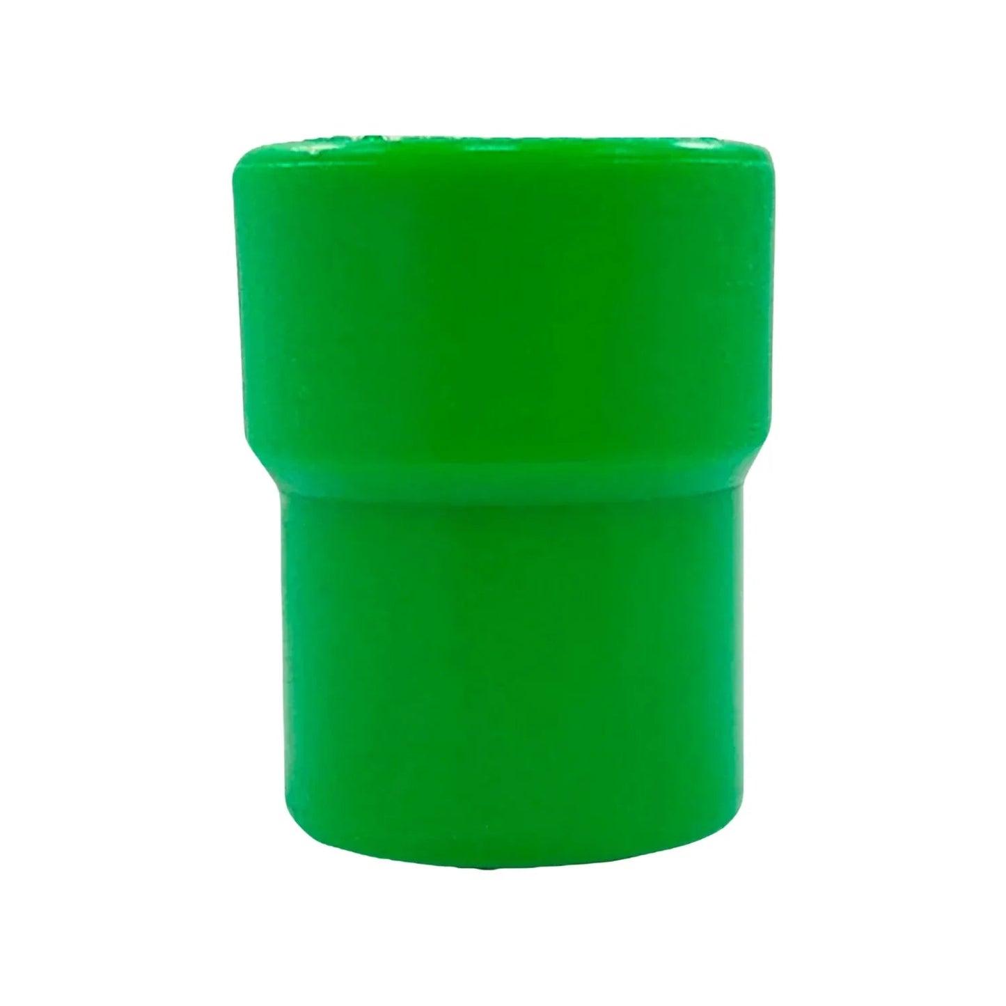Reducción PPR 25x20mm verde para conexión de tuberías de fontanería