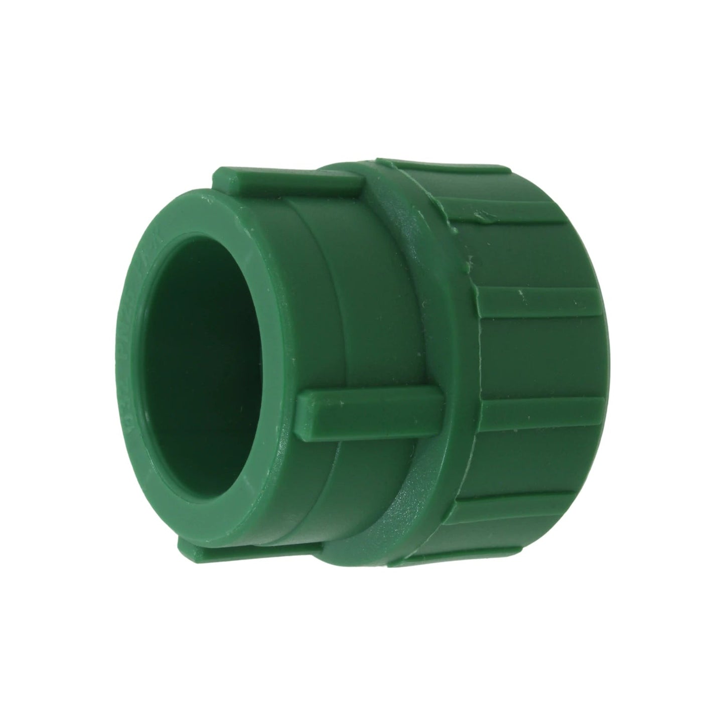 Conector PPR hembra verde, unión de polipropileno para tuberías de agua potable