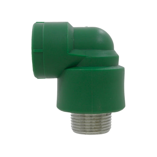 Codo PPR 25 mm (3/4")x90° rosca interior (hembra) Aquaplas
