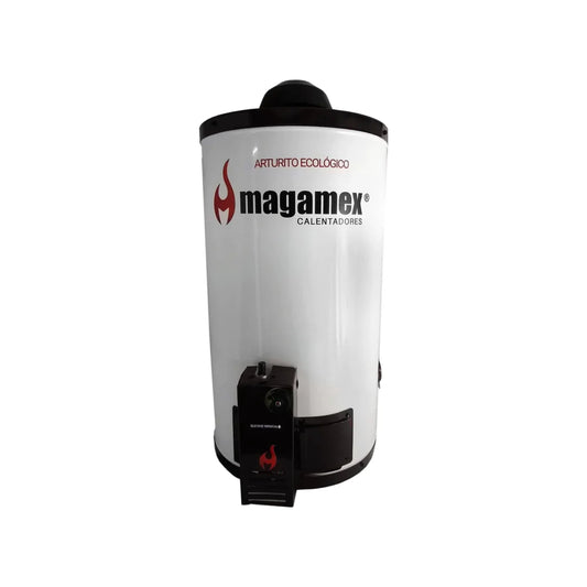 Para 1  servicio.,Tiempo de recuperación de 18 minutos.,Almacenamiento automático.,Ánodo de sacrificio para alargar la vida útil del calentador.,Con aislante térmico y difusor para aumentar la eficiencia del calentador.,Tanque porcelanizado.,Quemador tipo multiflama con esmalte horneado o porcenalizado con una vida útil de 10 años.,Sistema a prueba de falla de flama, que evita sobrecalentamiento del equipo. 