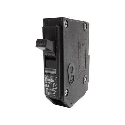 Pastilla térmica de 1 polo 20 A,Protección termo magnética.,Alta resistencia 120 V