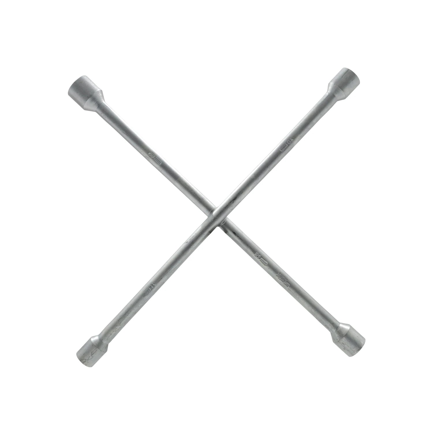Llave de cruz High Power de 18 pulgadas, acabado metálico, para tuercas de rueda 17mm, 19mm, 21mm, 23mm