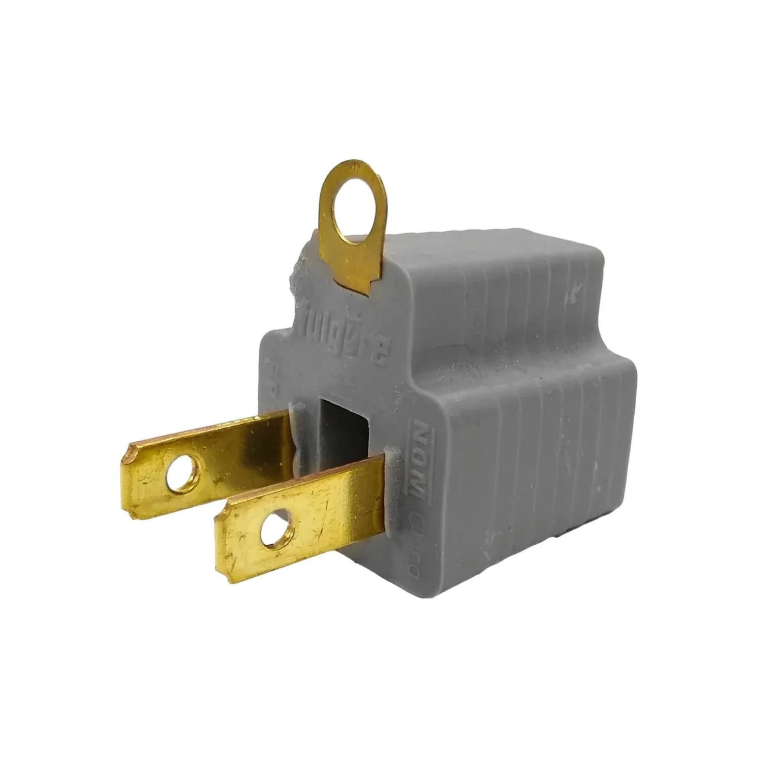 Fabricada de termoplástico.,Frecuencia 60 Hz,Voltaje 120 V - 15 A,Clavija convertidora a tierra polarizada.