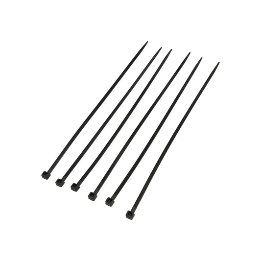 Cincho 12" (30.48 cm) negro 50 piezas Fulgore FU0281