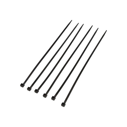 Cincho 12" (30.48 cm) negro 50 piezas Fulgore FU0281