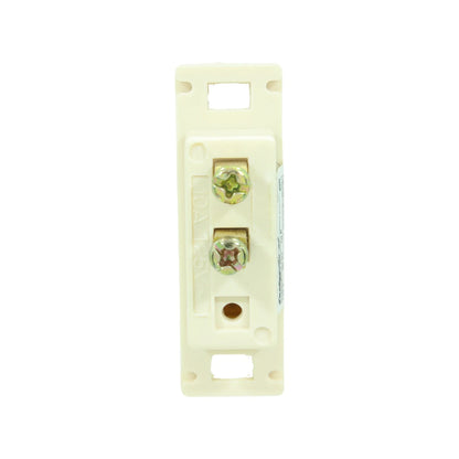 Apagador sencillo blanco Fulgore FU0699