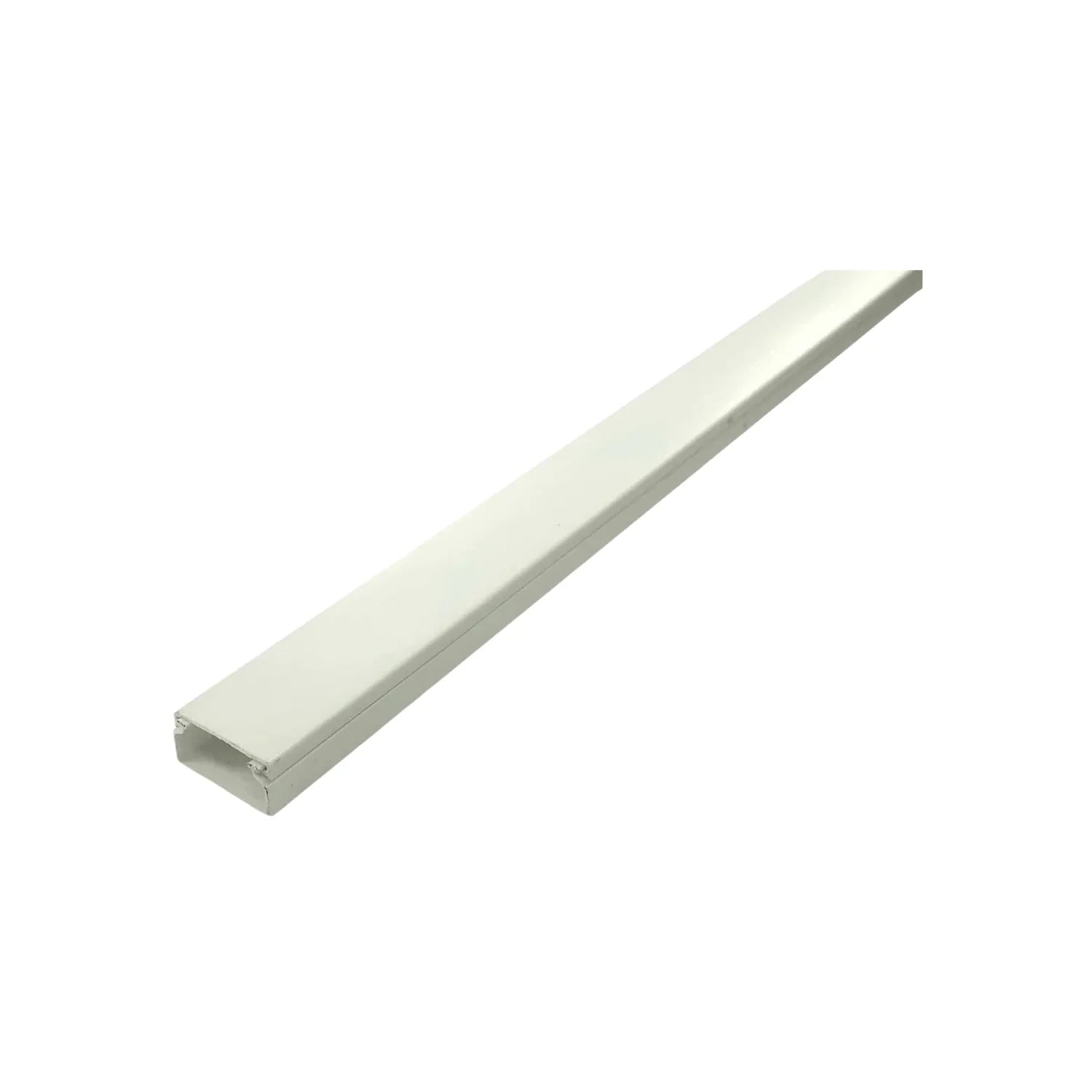 Fabricada en PVC,2 metros de largo.,Medida 20x10 de 1 sola vía.,Cuenta con clips internos de alta resistencia para fácil instalación.