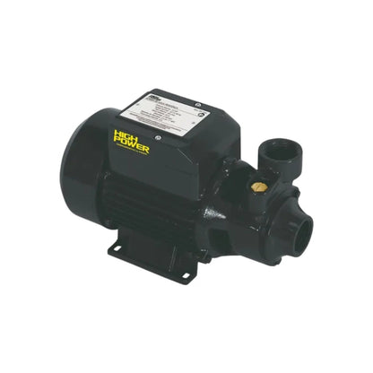 Bomba periférica High Power negra de 1/2 HP para transferencia de agua