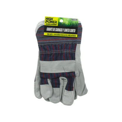 Guante de carnaza corto High Power GC-1001