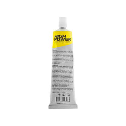 Tubo de silicón blanco 70g High Power para sellado general en construcción y hogar