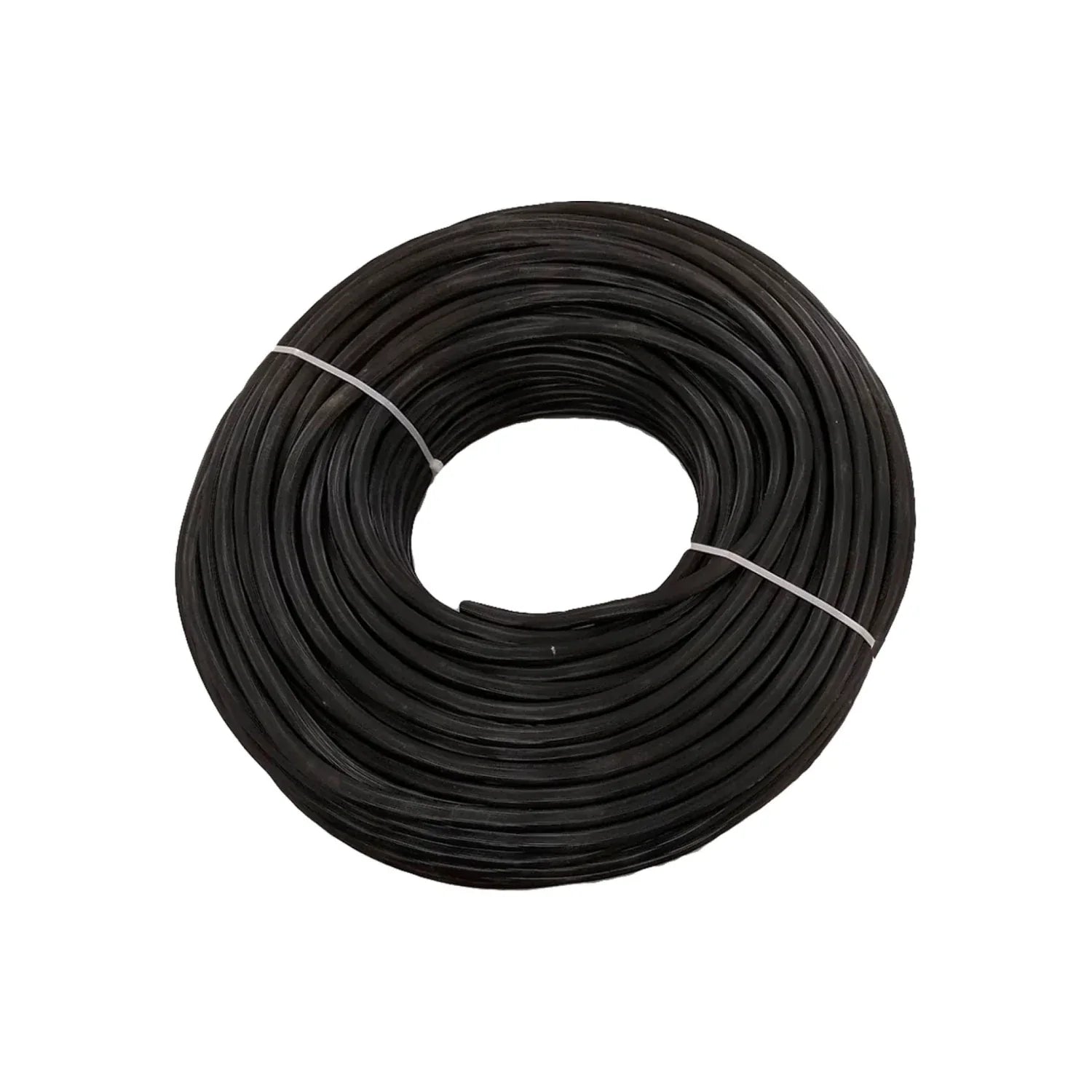 Conductor eléctrico bimetálico (cobre-aluminio).,100 metros de largo.,Aislamiento individual de PVC antiflama.,Cable de uso rudo de 3 conductores.,Cable flexible tensión máxima 300 V,Cable dúplexalucobre calibre 10 de 105 hilos.