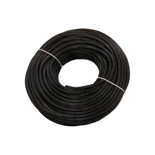 Conductor eléctrico bimetálico (cobre-aluminio).,100 metros de largo.,Aislamiento individual de PVC antiflama.,Cable de uso rudo de 3 conductores.,Cable flexible tensión máxima 300 V,Cable dúplexalucobre calibre 10 de 105 hilos.