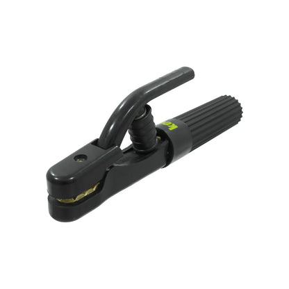 Mordazas de latón dentadas de alta resistencia.,Cubiertas reforzadas de fibra de vidrio.,Conexiones de alta calidad.,Capacidad de 300 A,Calibre 4 AWG