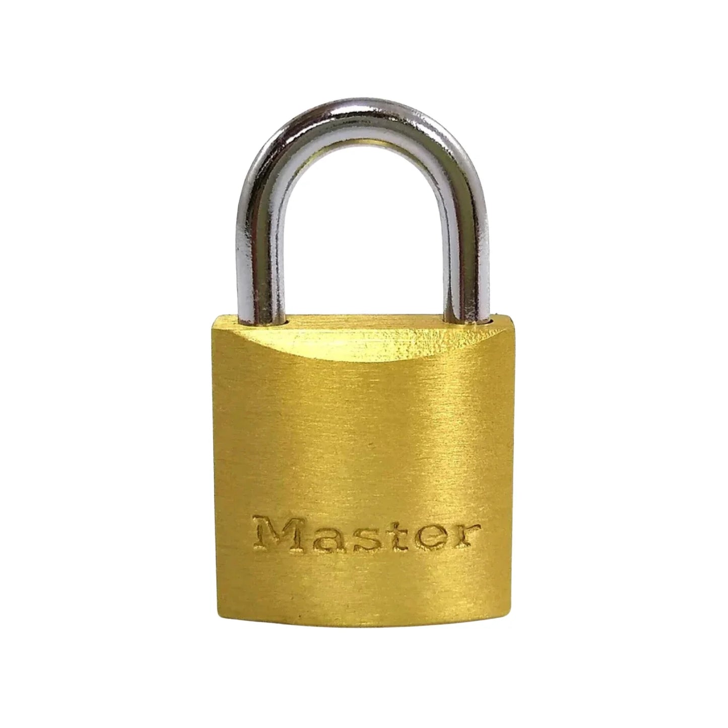 Candado 19 mm gancho corto dorado Master Lock 1900D