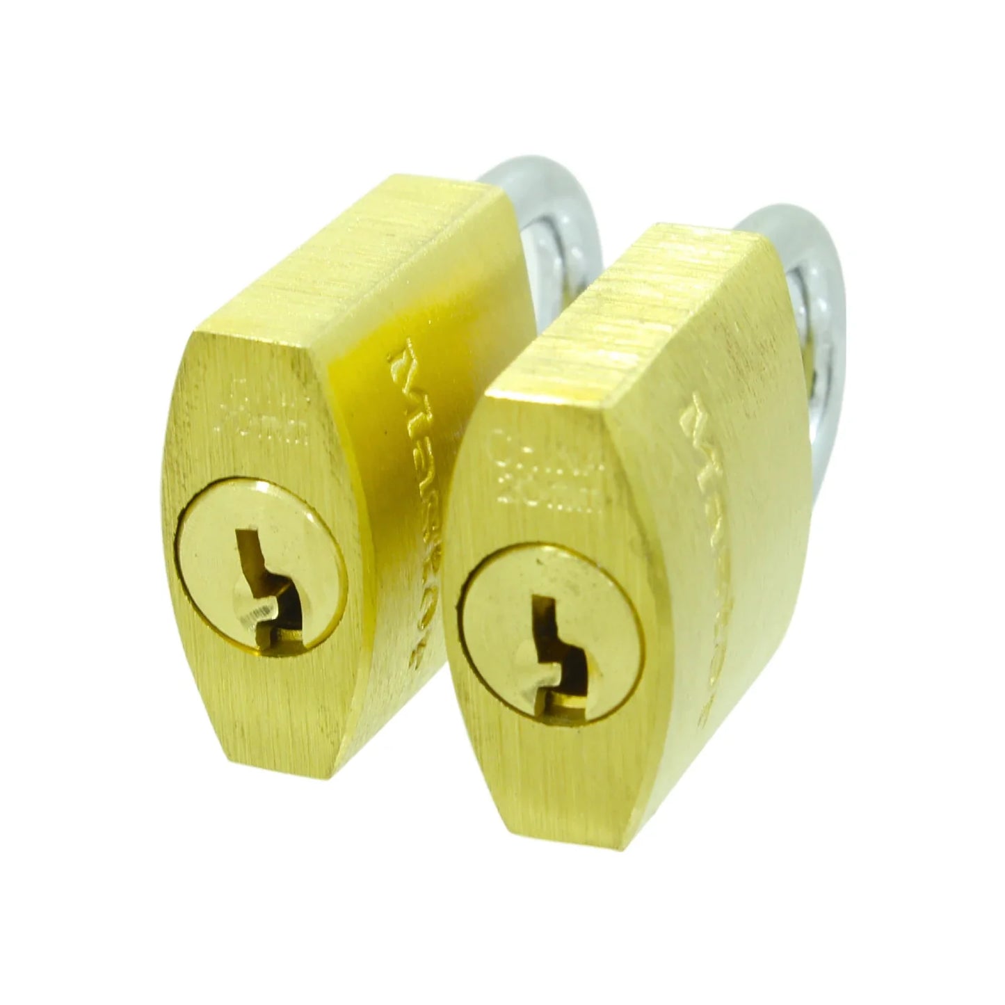 Candado 20 mm gancho corto dorado 2 piezas Master Lock 1900T