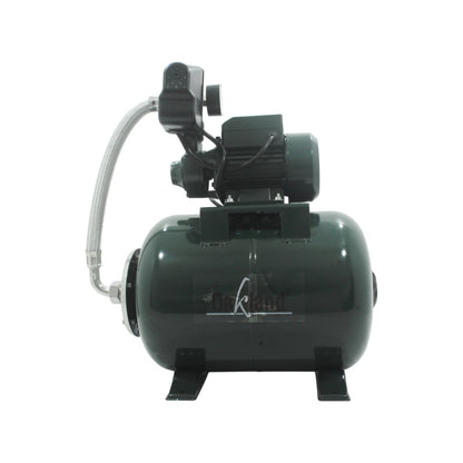 Hidroneumático Oakland 1/2 HP 24 litros verde oscuro, bomba para presión de agua