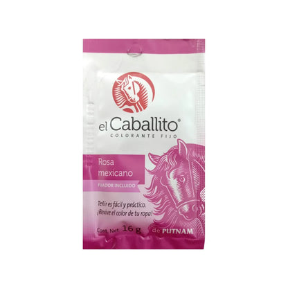 Colorante rosa mexicano Caballito