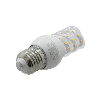 Foco LED espiral Santul de 6W y 450 lúmenes con base E26 luz blanca para ahorro de energía y hogar.