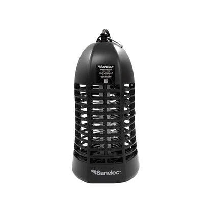 Mata insectos eléctrico Sanelec 6W color negro, ideal para mosquitos y moscas.
